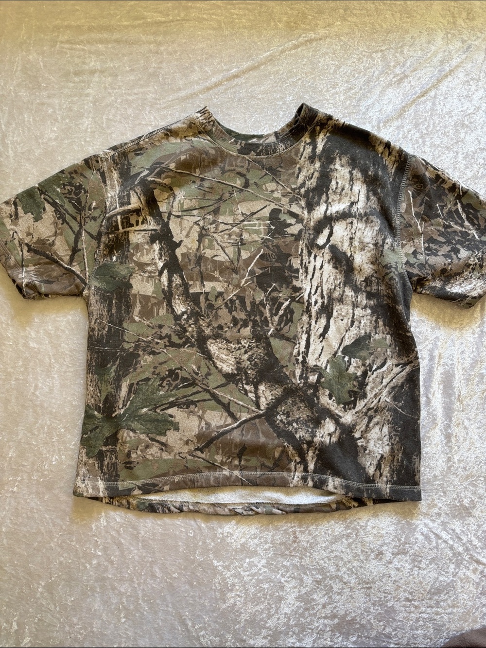 Rhyme Realtree Camo T-Shirt XL Hunting Streetwear Graphic Tee
